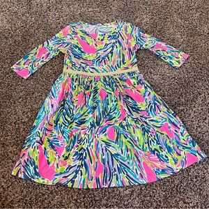 Lilly Pulitzer Girls Long Sleeve Dress